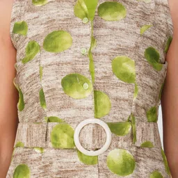 Bindigasm Polka Dot Print Mini Dress image 4