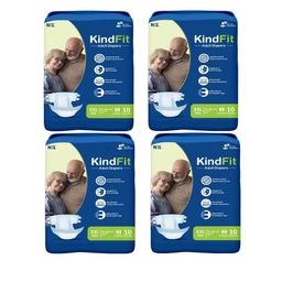 Kindfit Set Of 4 Tape Style Disposable Adult Diapers - 10 Pcs Each - XXL-picture-10