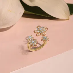 Mia by Tanishq 14KT Finger Ring Diamond-picture-33