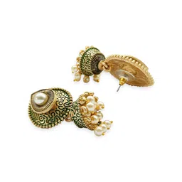 Anouk Dome Shaped Jhumkas Earrings image 4