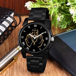 Gopal Shopcart Unisex Printed Dial & Straps Analogue Watch J16BLK Islamic ROM03 CD-picture-36