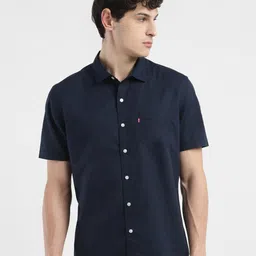 Levis Men Classic Slim Fit Solid Spread Collar Pure Cotton Casual Shirt-image-38
