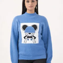 Albion By CnM Women Graphic Printed Cotton Pullover image 1