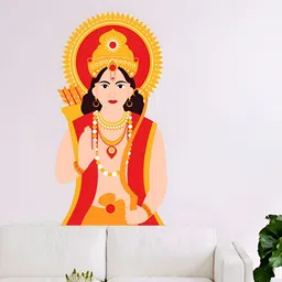 Decor Villa Mutlicolor Ram Wall Sticker-image-1