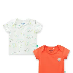 JusCubs Boys 2 Printed Applique T-shirt-image-31