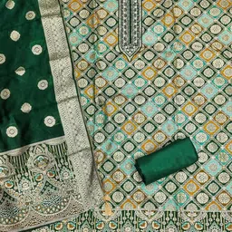 VARNI FABRICS Unstitched Dress Material image 2