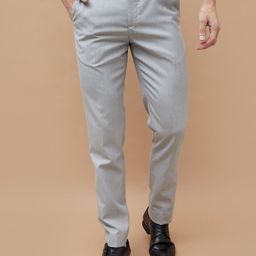CODE by Lifestyle Men Tapered Fit Formal Trousers-picture-10