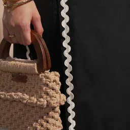 Vara By Vishudh Women Regular Pure Cotton Kurta with Trousers Kurta Sets image 3