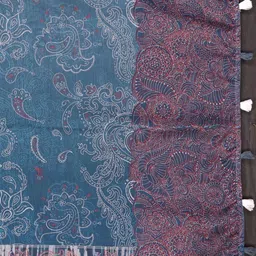 Mitera Floral Zari Chanderi Saree image 5