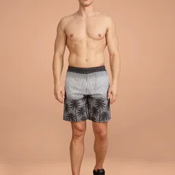 BULLMER Men Printed Regular Fit Shorts image 3