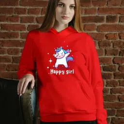 Povaxpo Women Printed Hooded Pullover Sweatshirt-picture-20