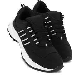 DRACKFOOT Men Black Striped Casual Shoes-picture-21