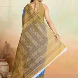 SHANVIKA Ethnic Motifs Pure Cotton Saree image 4