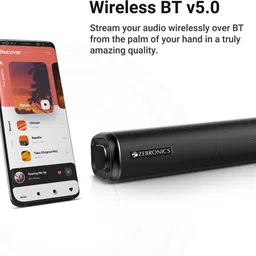 ZEBRONICS 6000DWS-Pro with Wireless Subwoofer 160 W Bluetooth Soundbar image 5