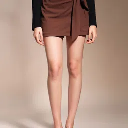 Zastraa Mini Skort With Bow-picture-18