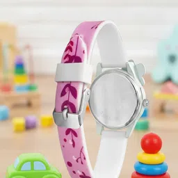 Time Up Unisex Kids Printed Dial & Textured Straps Analogue Watch BTR-BOW-104 image 2