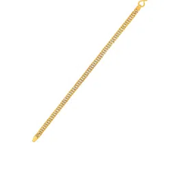BHIMA Jewels 22K BIS Hallmark 916 Purity Yellow Gold Double Karab Bracelet for Men-picture-21