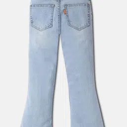 Urbano Juniors Boys Regular Fit Washed Bootcut Stretchable Jeans image 3