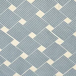 WEAVE AND DECOR Grey & Beige Geometric 300 TC Single Bedsheet with 1 Pillow Covers image 4