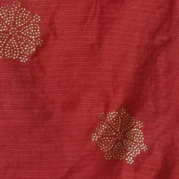 A R SILK DUPATTA HUB Woven Design Dupatta with Mirror Work image 5