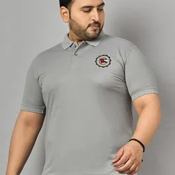 Zigo Plus Size Polo Collar Short Sleeves Casual T-shirt-picture-18