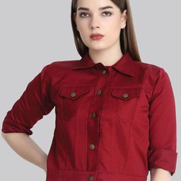 DIMPY GARMENTS Women Lightweight Denim Jacket-picture-18