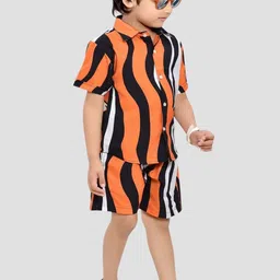 BAESD Boys Printed Pure Cotton Clothing Set image 2