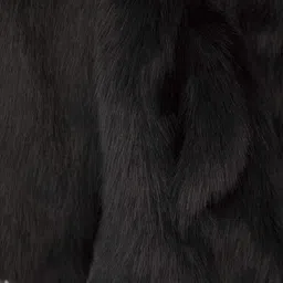 Trendyol Women Regular Fit Faux Fur Trim Notched Lapel Single-Breasted Overcoat image 4