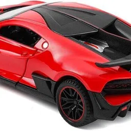 mickmart Alloy Metal Die-Cast Pull Back Car | Mini Scale Model Toy with Sound & Light image 3