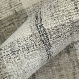 saraswatii global Brown Tartan Plaid Hand-Tufted Woollen Carpet image 5