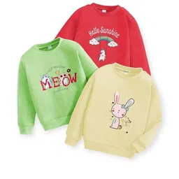 KEESOR Girls Multi Cotton Tshirts-image-51