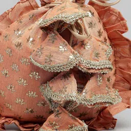 Dhrohar Embroidered Potli Clutch image 2