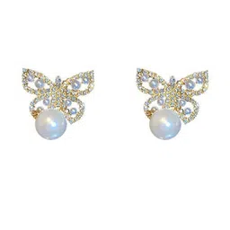 MEENAZ Animal Shaped Studs Earrings image 2