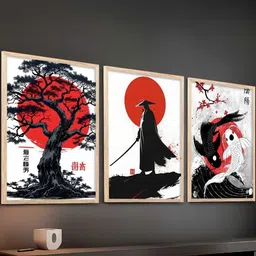 WALLLANE White Wood Wall Paintings image 3