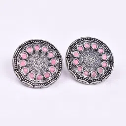 AAR Jewels Silver-Plated Brass Amethyst Drop Earrings-picture-31