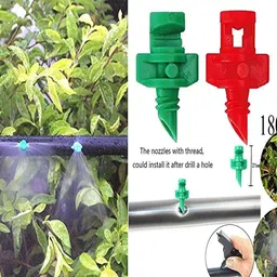 kuhu etail 90 Degree Watering Spray Nozzle Sprinkler Drip Irrigation Kit image 5