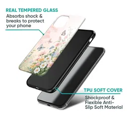 QRIOH Floral Printed iPhone 12 Pro Max Back Case Mobile Accessories image 2