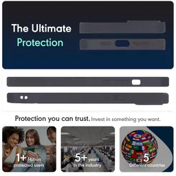 SPRIG Solid Printed iPhone 15 Pro Back Case Mobile Accessories image 3