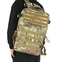 StyleCast Men Camouflage Medium Backpack With Padded Shoulder Strap image 3