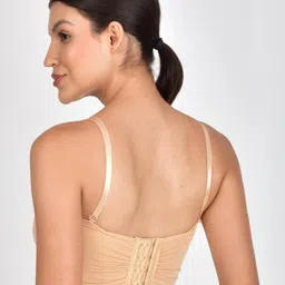 Tomkot Strapless Bras for Women Wireless Non-Slip Seamless Skin Tube Bra with Straps image 4