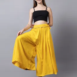 LEGITLOOKS Women Flared Knitted Palazzos-image-61