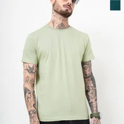 Genoa Men 2 Pure Cotton Slim Fit T-shirt-picture-37