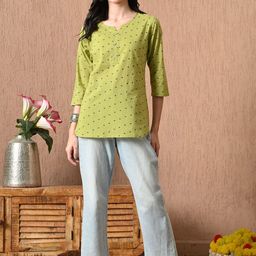 Anouk Rustic Women Conversational Printed Cotton Top-picture-32