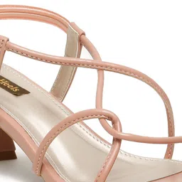 Flat n Heels Women Solid Block Sandals image 2