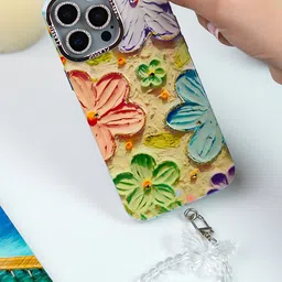 PEEPERLY Floral Printed iPhone 13 Pro Max Back Case Mobile Accessories image 2