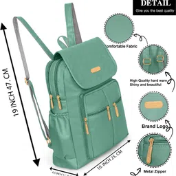 filza Medium 25 L Backpack Trendy Cute Style Female Student Waterproof Anti Thief backpack for women image 4