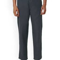 SELECTED Men Straight Fit Mid-Rise Trousers-picture-8
