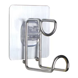 HOKIPO Silver Toned Metal Wall Hook-picture-47