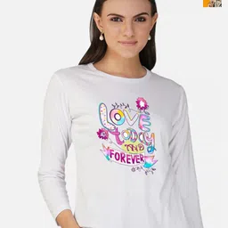 Metronaut Women 2 Printed Bio Finish Applique T-shirt-picture-19