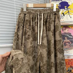 StyleCast x Revolte Men Printed Straight Fit Parallel Trousers image 2